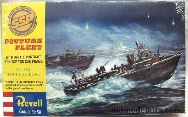 Revell 1/98 PT-212 Torpedo Boat, 85-0464 plastic model kit